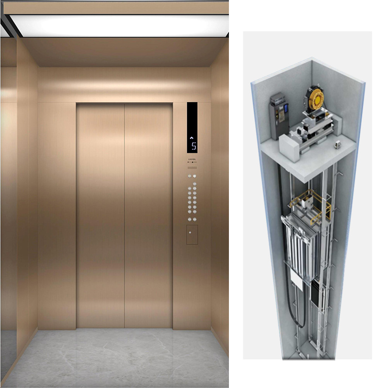 China Supplier OEM 6-26 People Elevator High Standard Home Passenger Elevator