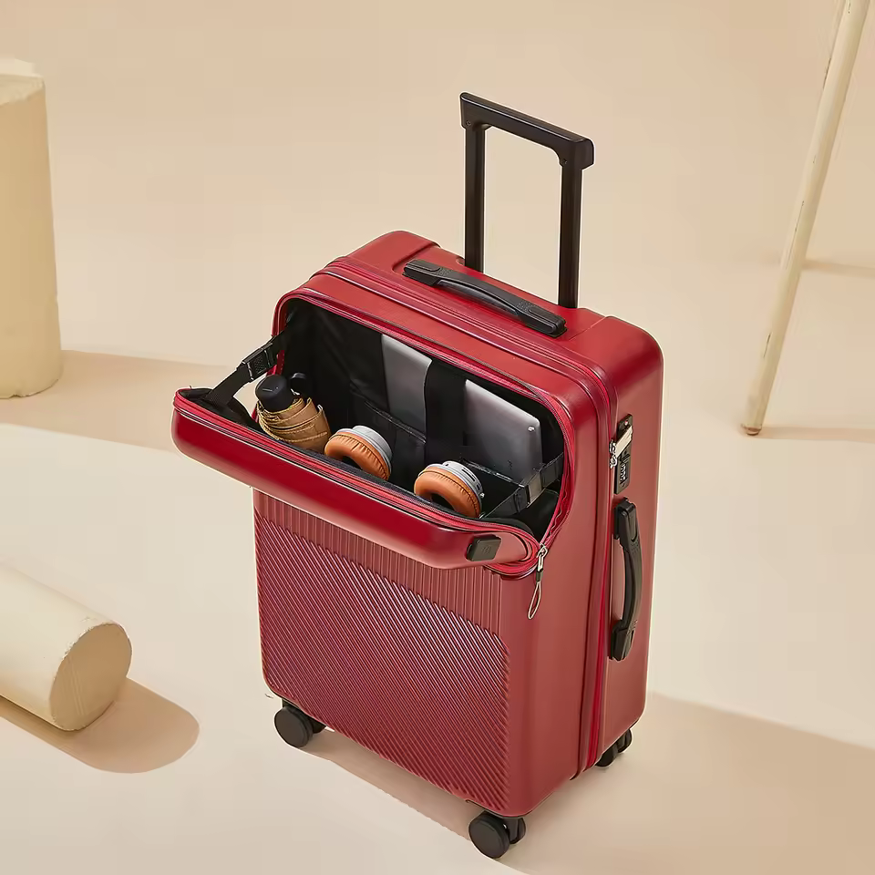 New Arrival Travel Suitcase Luggage Bag Eco-friendly Wholesale Luggage Distributors Pink Luggage Holiday