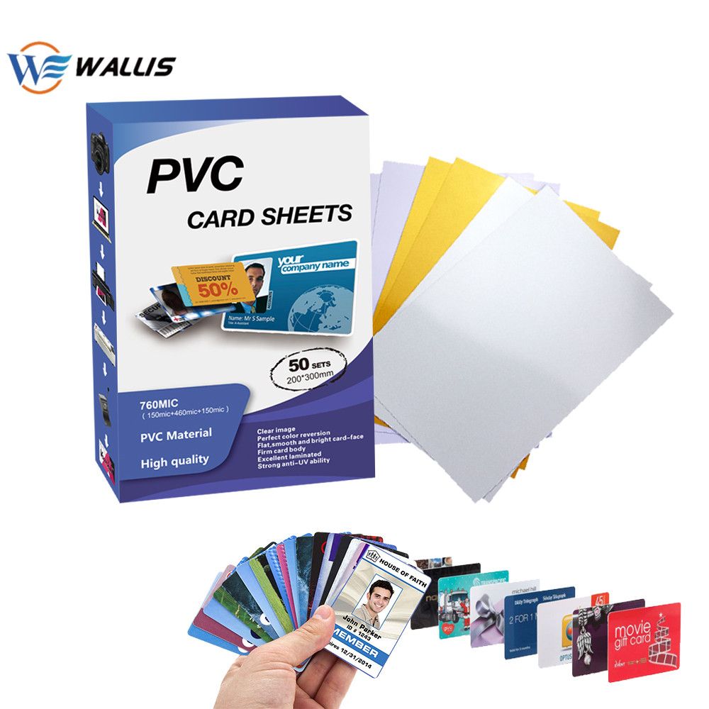 Milky White PVC White Digital Printing Sheet Use for Digital Printer, Such as HP, Konica Minolta