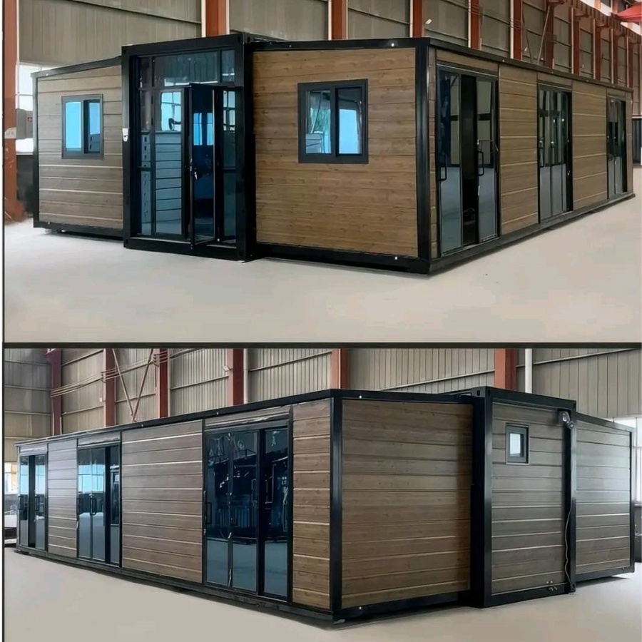 Prefabricated Prefab Tiny Mobile 20FT 40FT 30FT Luxury Modern 2 3 4 5 Bedroom Expandable Prefab Container Home House Villa