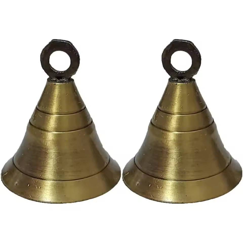 Brass Bell Elephant Camel Cow Brass Bells Indian Vintage Style Decor Assorted Brass Bells Lot Of 10