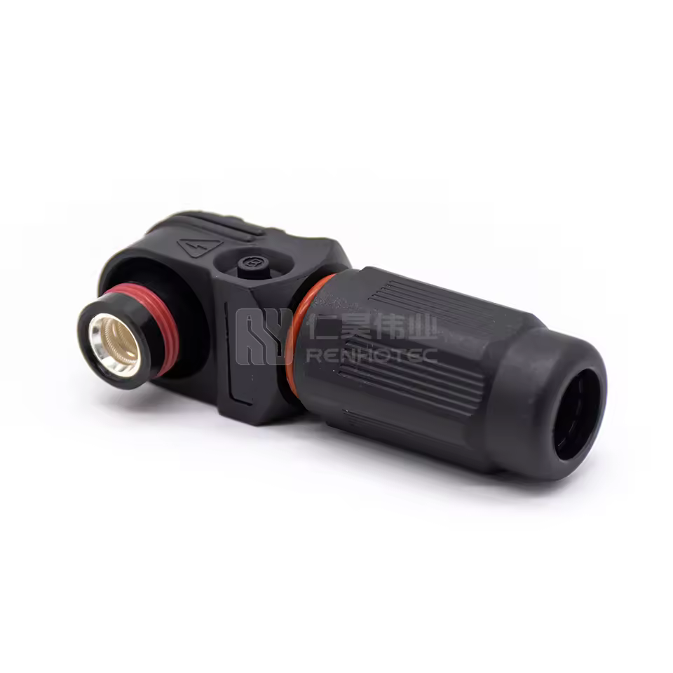 Waterproof High Current 1pc 8mm Battery Energy Storage Connector 120a 150a 1500v