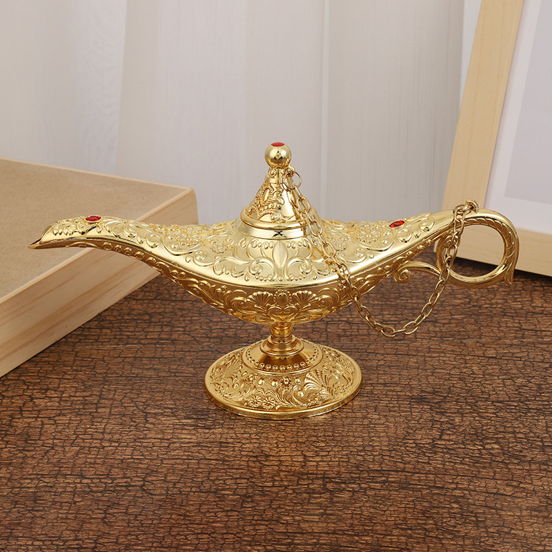 Colorful Aladdin Magic Lamp Incense Burner for Unique Home Decor