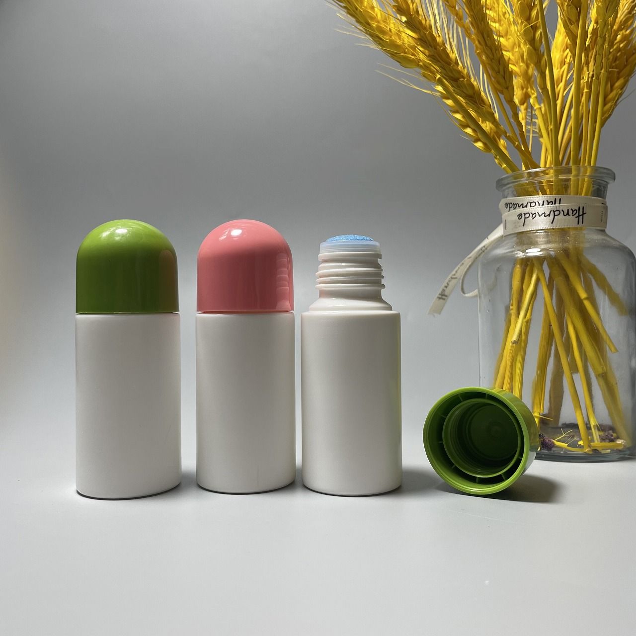 OEM 20ml Plastic Stain Remover Liquid Sponge Head Applicator Bottle