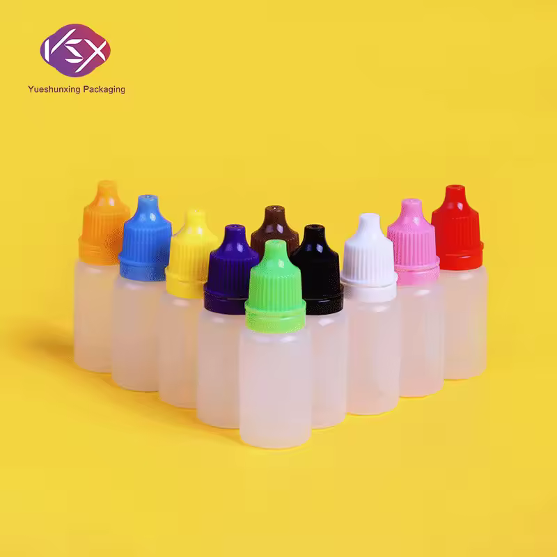 Yueshunxing Wholesale 10ml High-end Eye Drops Bottle Plastic Water Small Bottle Of Eye Medicine Water Drop Bottle