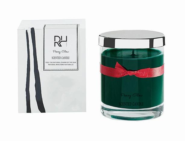 Luxury Soy Wax Fragrance Home Valentines Day Gift Glass Jar Home Decor in Stock Handmade Aromatic Scented Candle