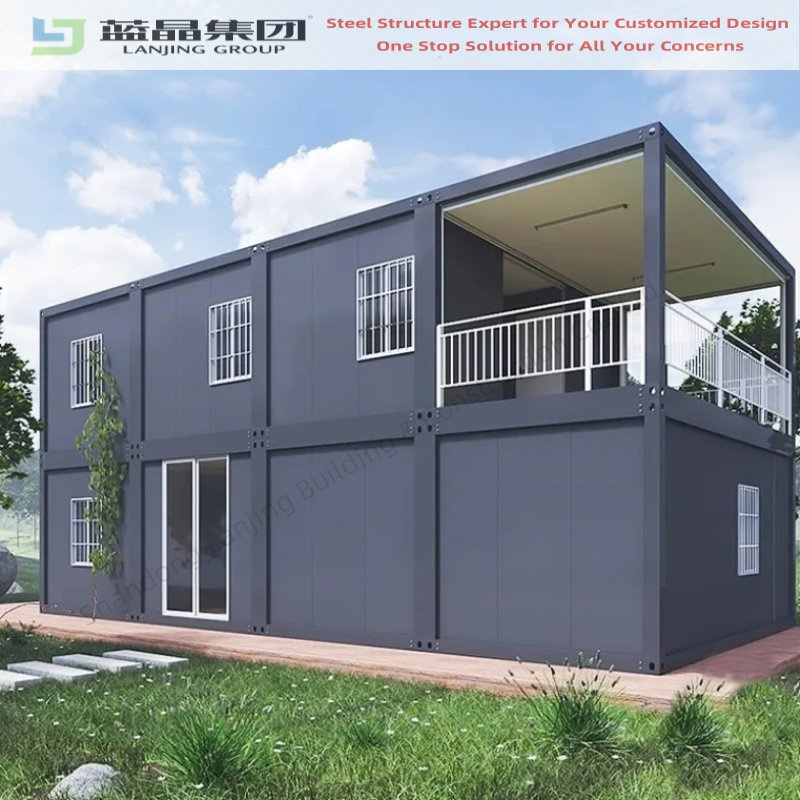 Wholesale Price Modular Luxury Prefab Office Flat Pack Container Mobile Container Storage Homes House Ready to Ship