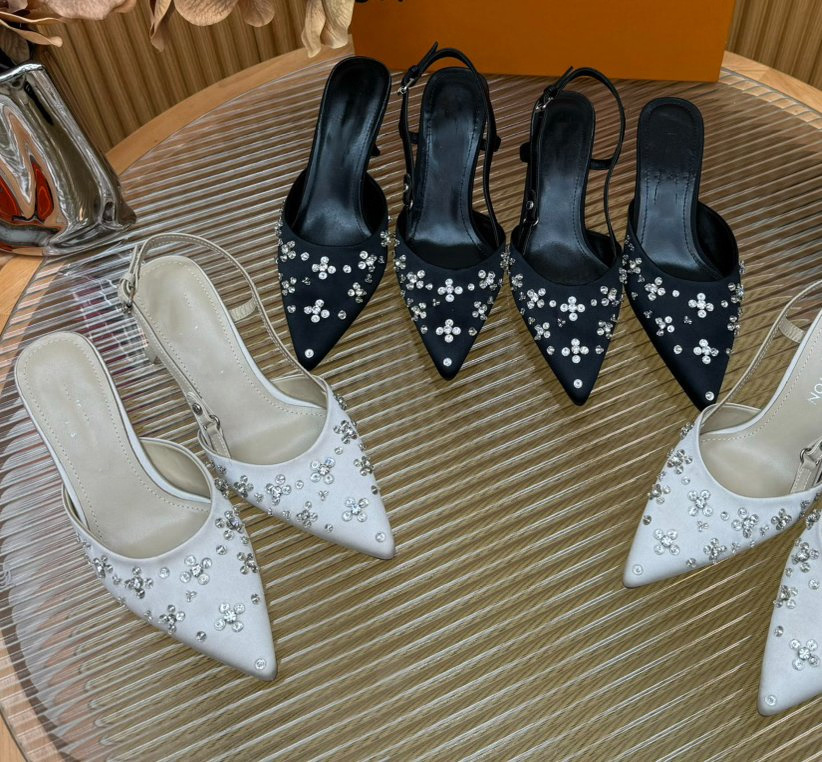 Wholesale Luxury High Heels Fashion Ladies Sandals Women Pumps Shoes