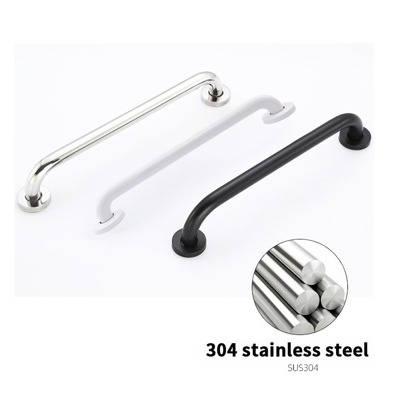 Safety Bathroom Grab Bar Wall-Mounted Stainless Steel Bathtub Grab Rails