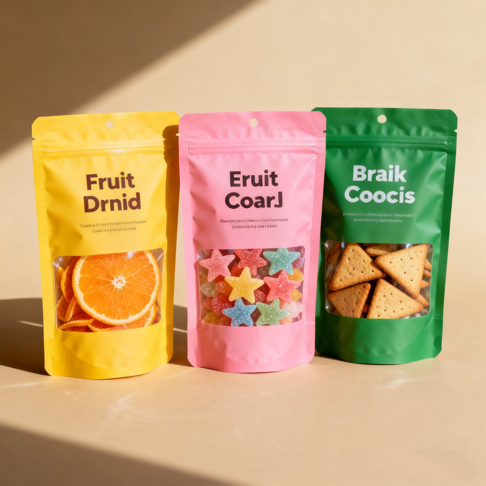 Premium Ziplock Window Stand up Pouch for All Food Packaging Needs