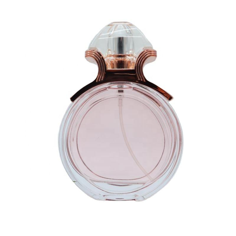 Best Design Fancy Empty Clear Glass Perfume Bottle 100ml with Pump Spray