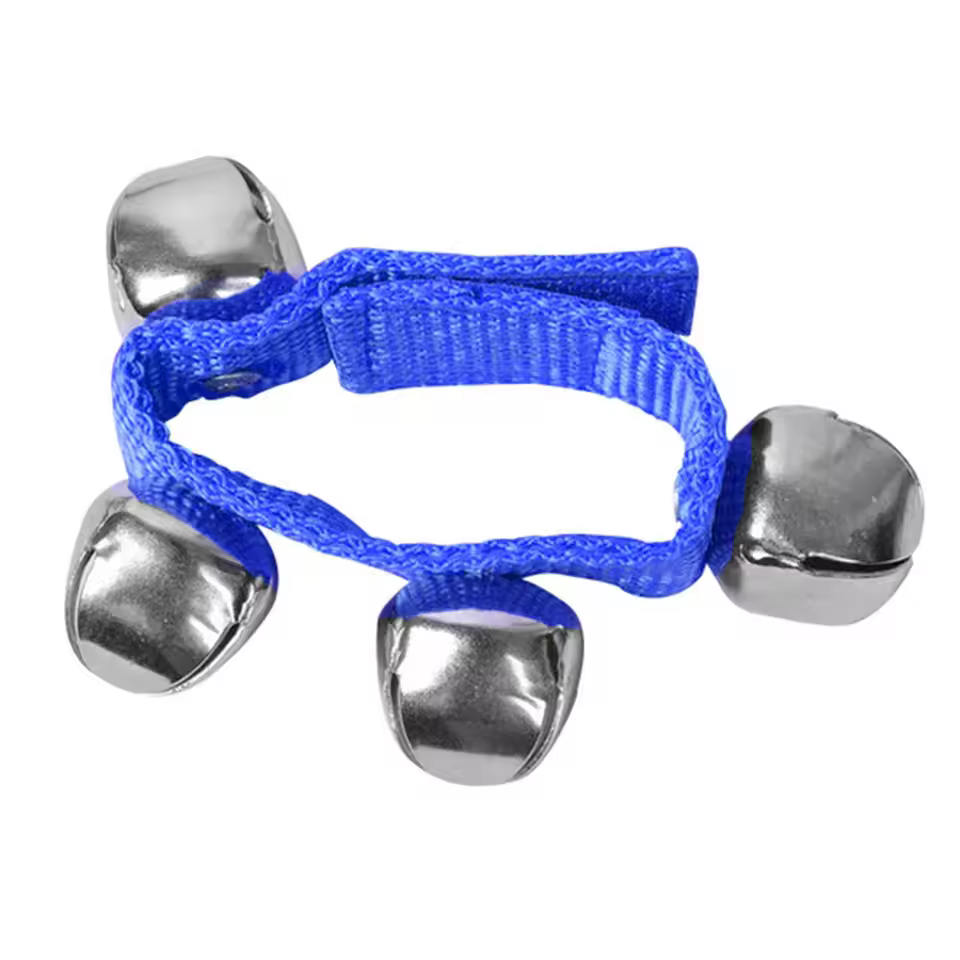 2023 New Design Hot Selling Musical Hand Held Bells For Toddler Toys Wrist Bell Percussion Instrument Wrist Bell Toy Price