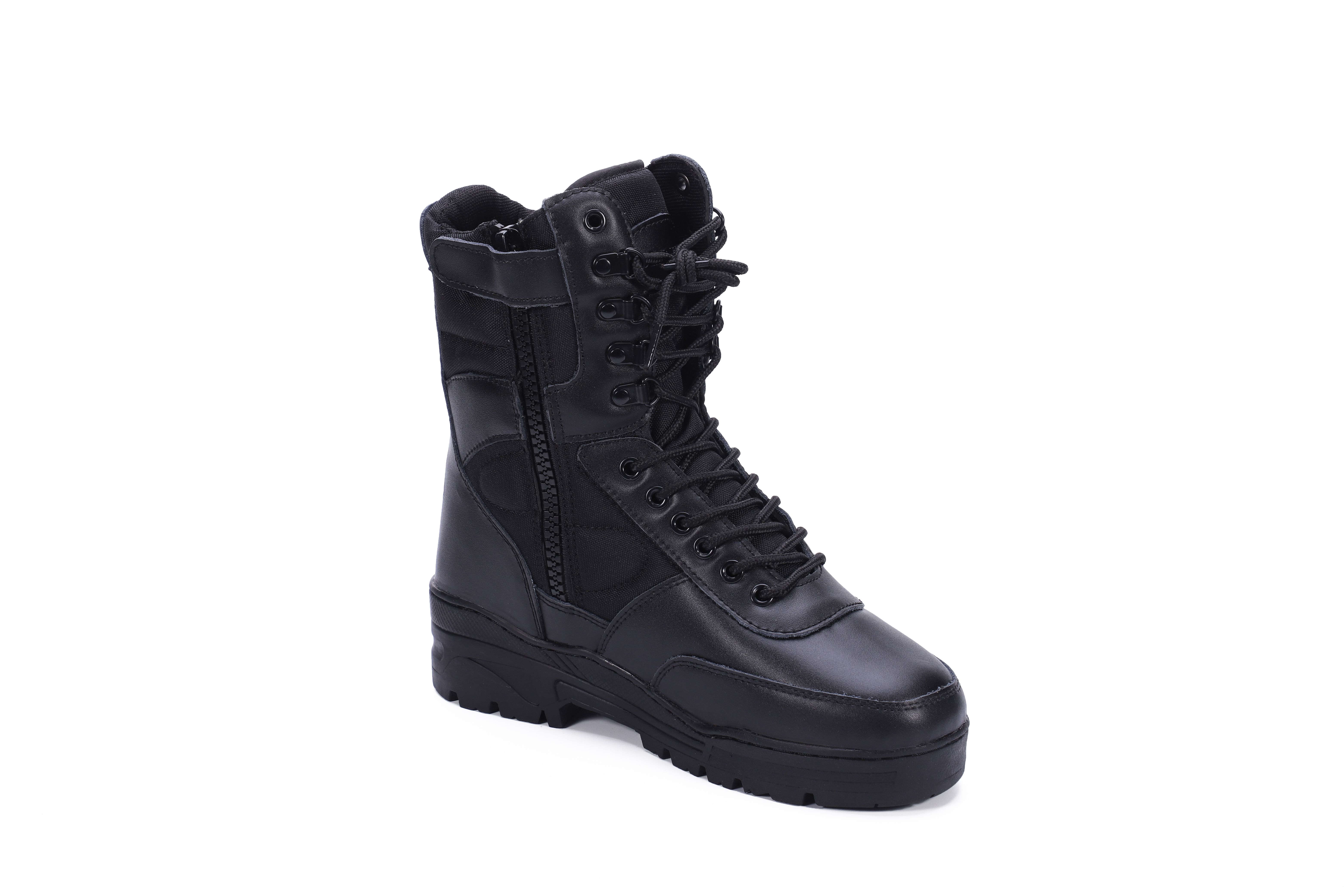 Steel Head Hiking Tactical Boots and Work Shoes with Cow Leather