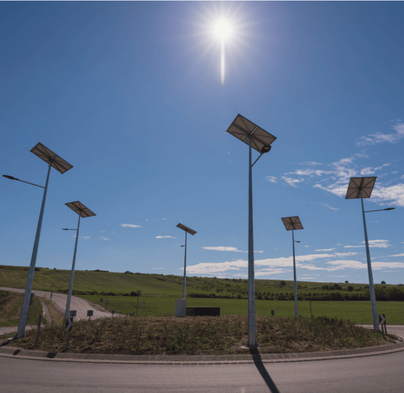 IP66 Solar Street Lamp 150W LED for Highway Lighting