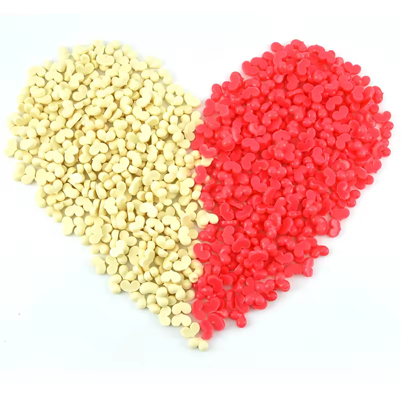 Fast Shipping!! Love Shaped 500g Depilated Painless Microwaveable Hot Wax Beans Hard Wax Beads For Hair Removal