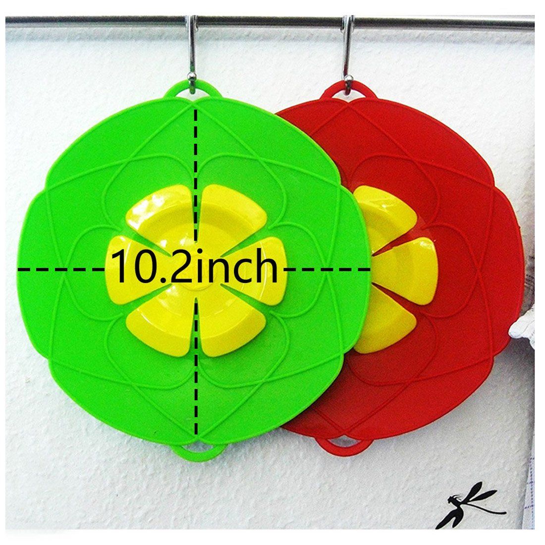 Kitchen Pot Pan Silicone Lid Spill Stopper Cover Multi-Function Cooking Safeguard Lid Wbb14037