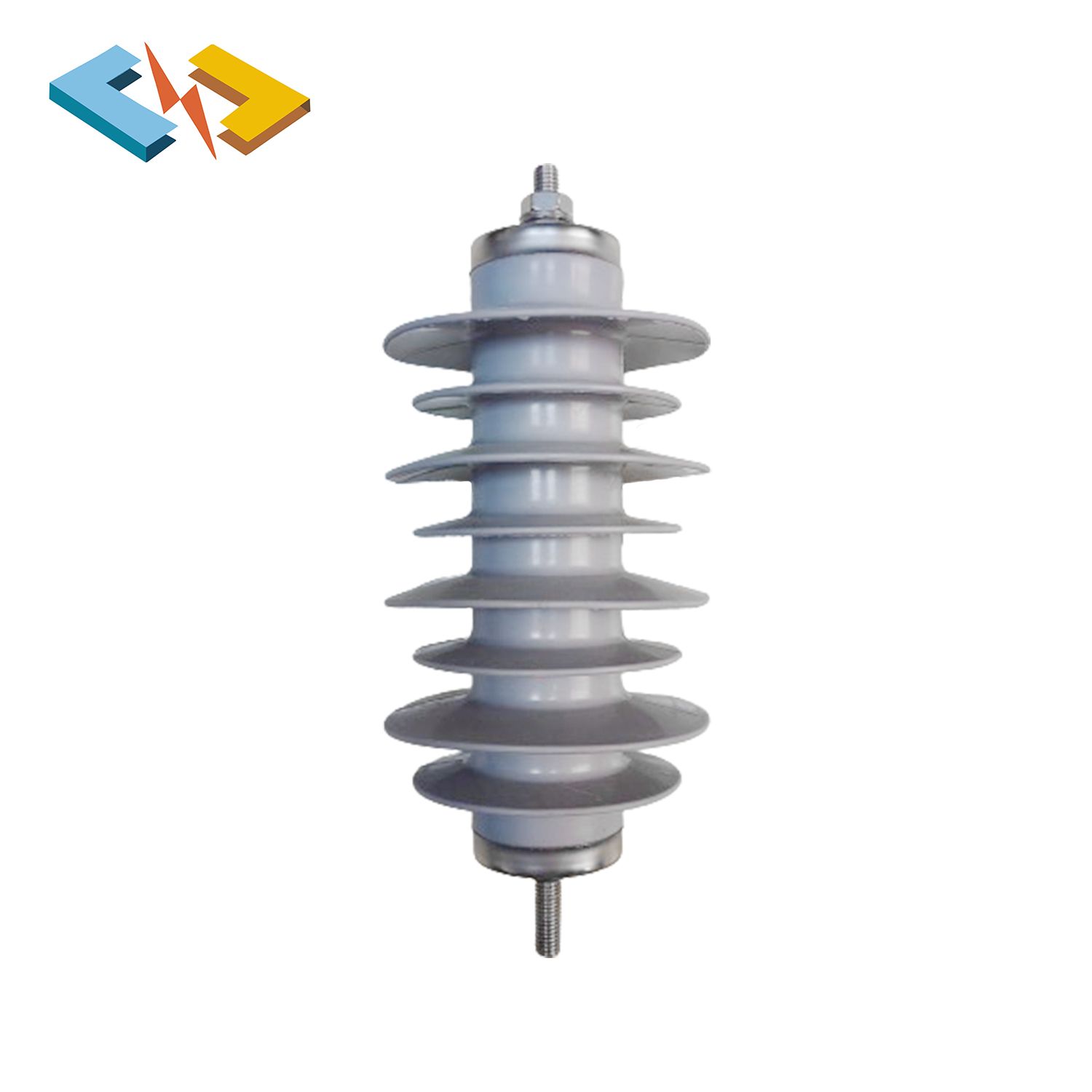 10kv 17kv Silicone Rubber Zinc Oxide Surge Protection Lighting Arrester