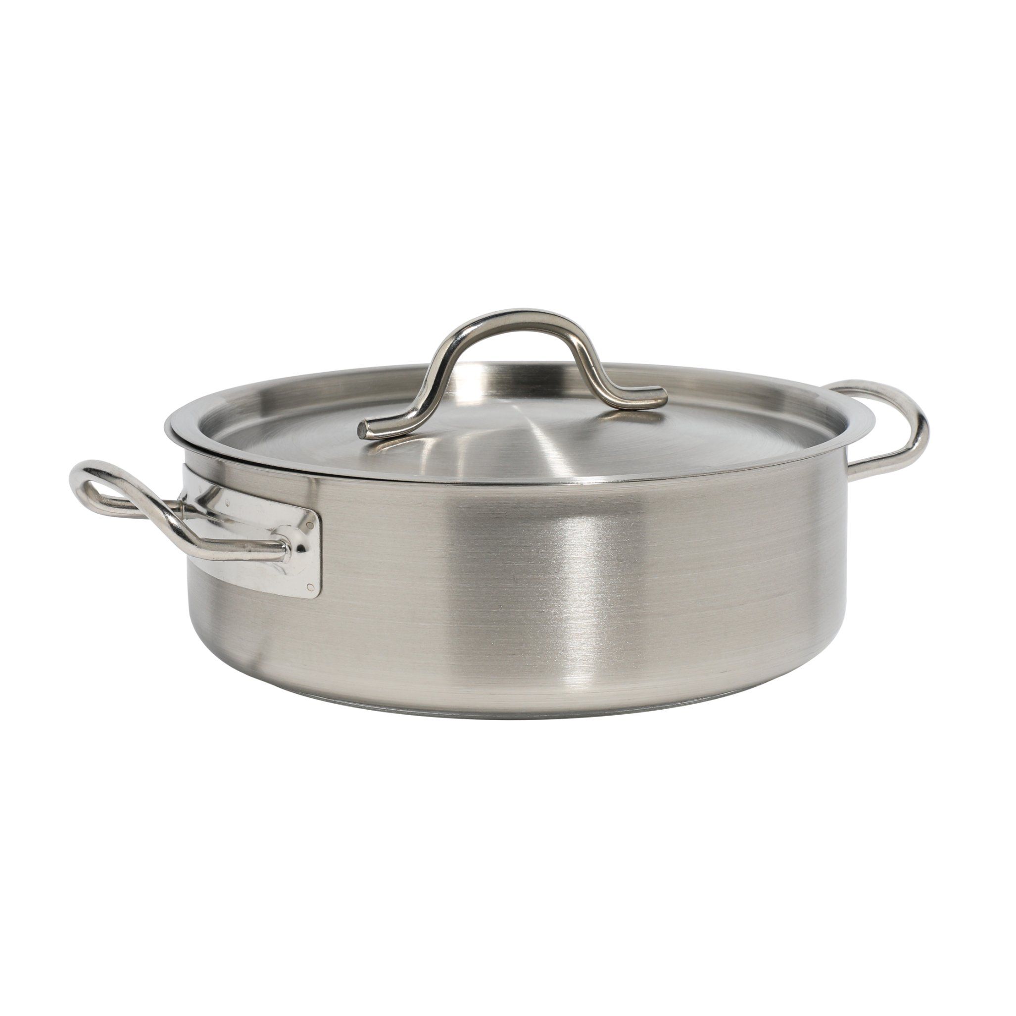 03 Style Wholesale Induction Cookware Set Round Stainless Steel Stew Pot