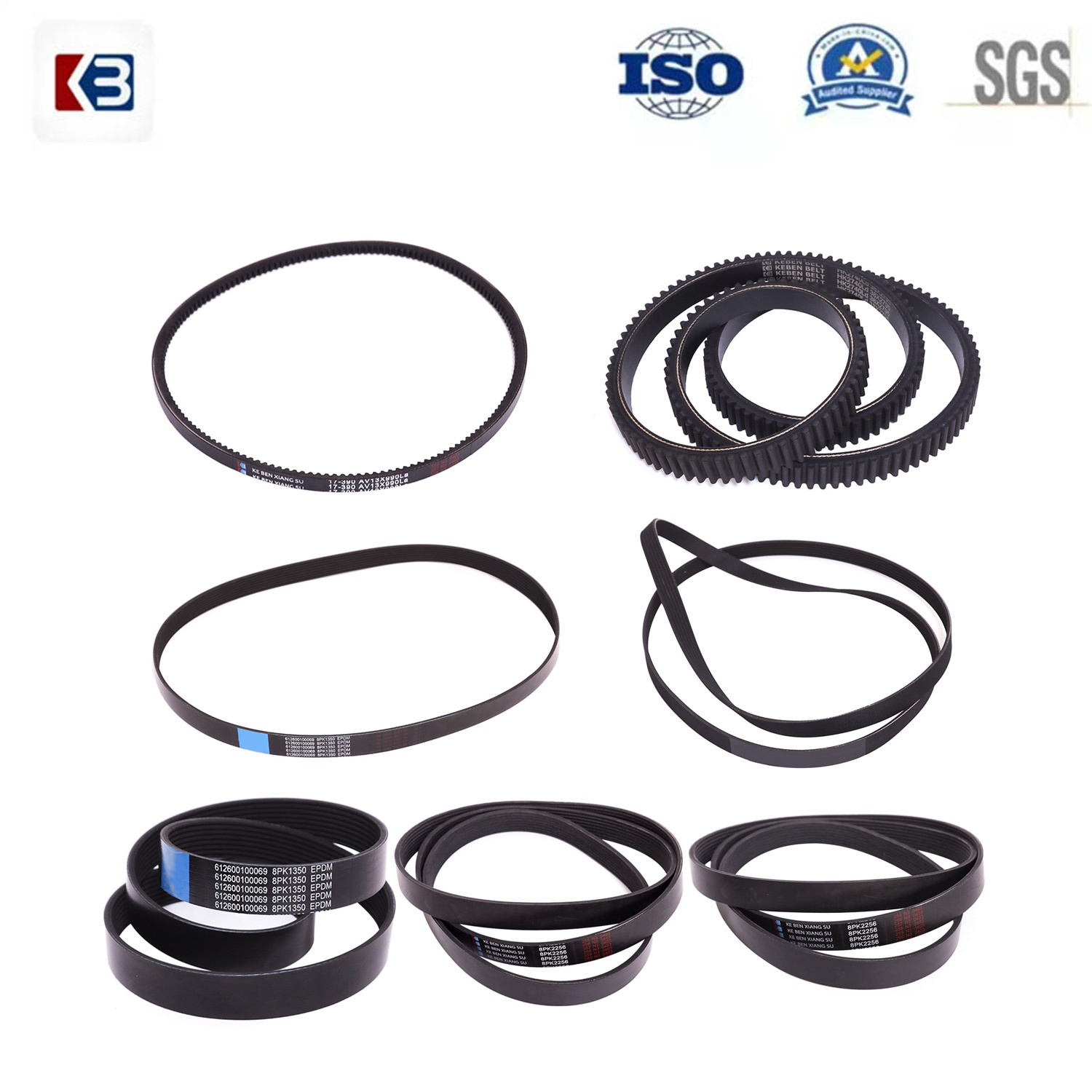 Wholesale Customization V Belt Cogged Belt Timing Belt for Power Transmission
