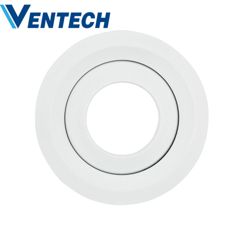 HVAC Jet Diffuser Aluminum Adjustable Supply Jet Nozzle Eye Ball Air Diffuser