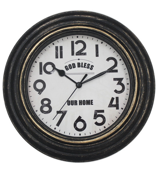 Original Antique Decorative Wall Clock Round Vintage Wall Clock