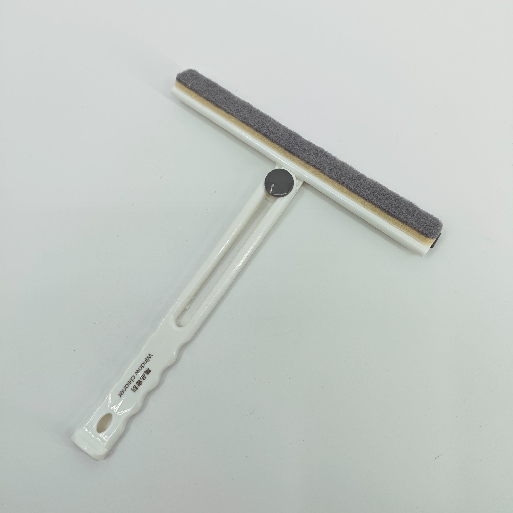 New Design Multifunctional Portable Window Cleaner for Home Glass Cleaning Microfiber Wiper Foldable Window Squeegee with Spray Bottle