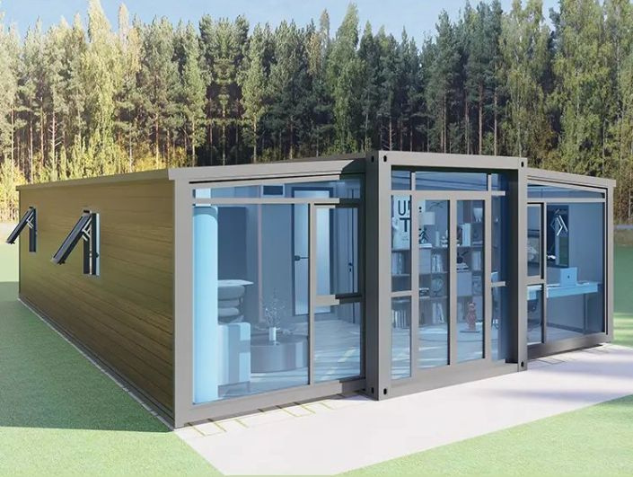 Manufacturer Prefabricated Homes Modular Foshan Easy Transport Modular Prefab House Tourist Cabin Portable Expandable Container House Portable Prefab House