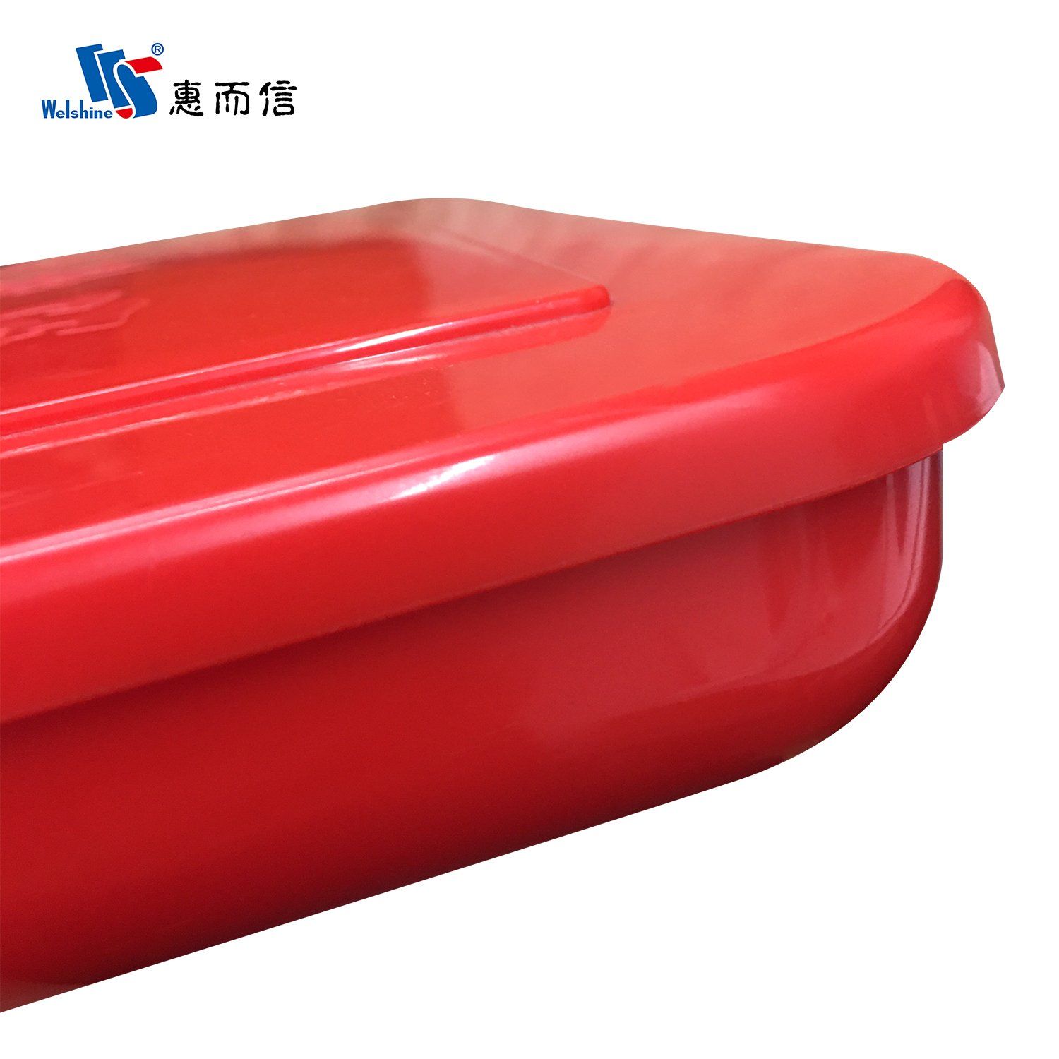 4 Compartments Original Rectangle Food Container with Lid Kitchen Bento Lunch Box