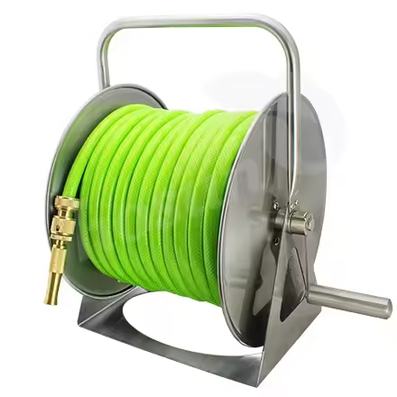 China Suppliers New Best Hose Reel Agricultural Irrigation Water Stainless Steel Portable Hose Reels