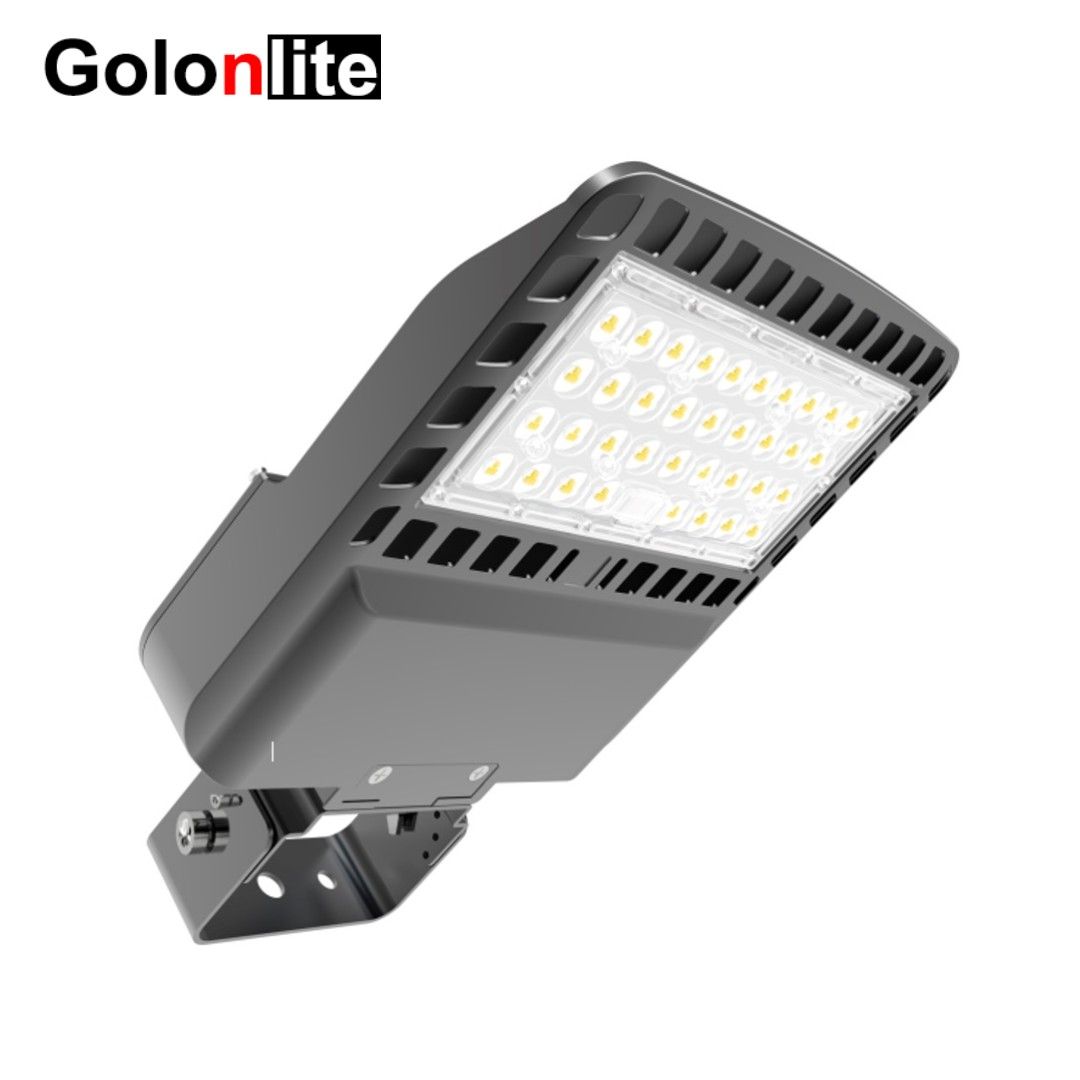 Public Area Lighting Post Top Shoebox 100W 150W 200W LED Street Light with Photocell