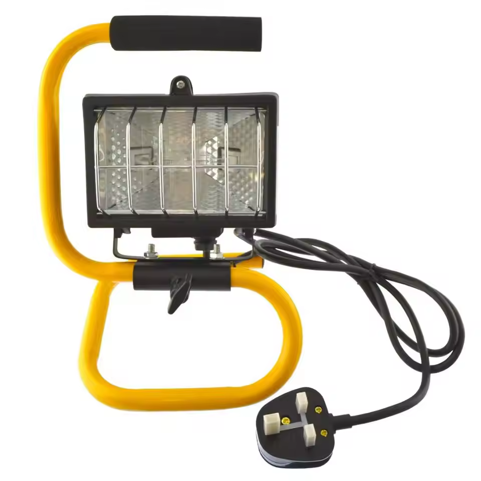 Portable High Quality And Durable 120w Halogen Floodlight Garage Halogen Working Light