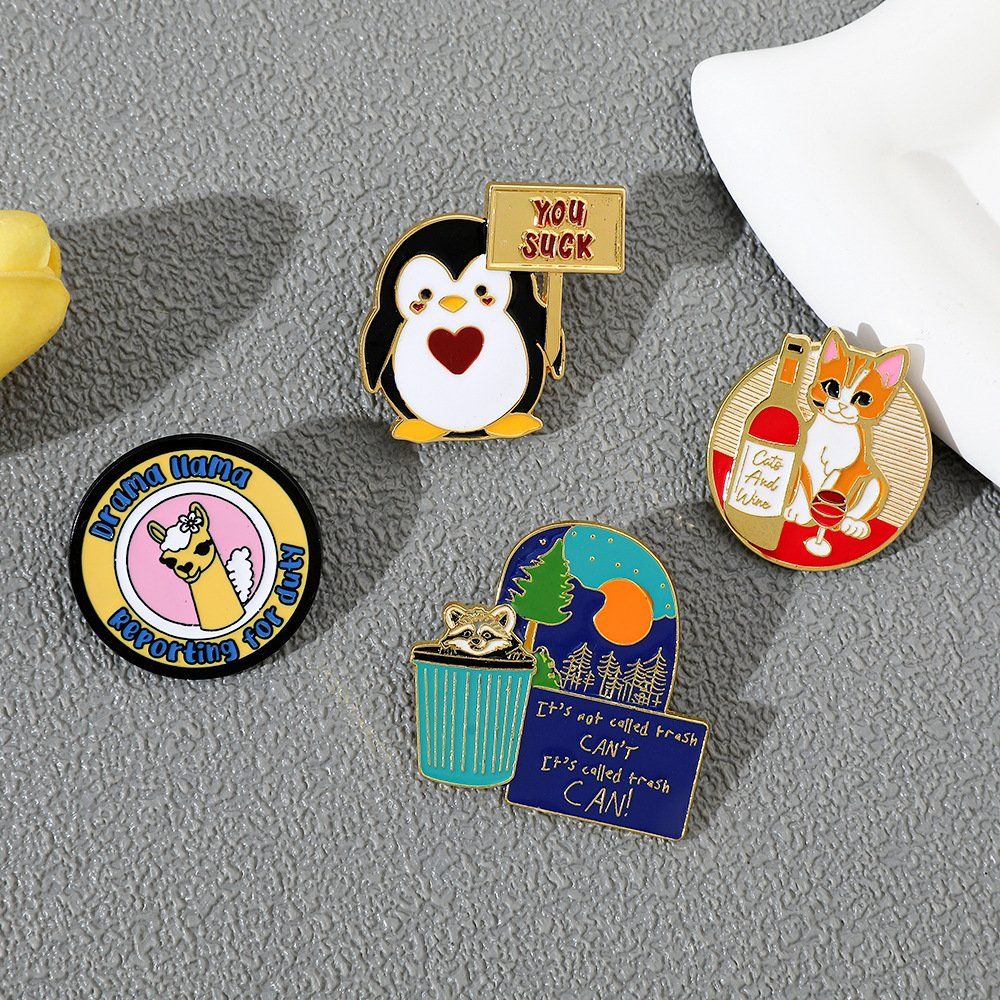 Hard Enamel Pins for Clothes/Hat Bags Manufacturer Lapel Pin Metal Craft Pins