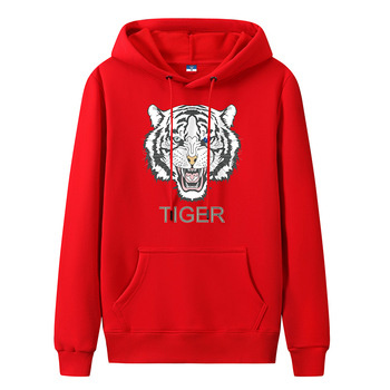 OEM Bulk Men′ S Crewneck Sweatshirt Hoodies with Screen Printing Manufacturer