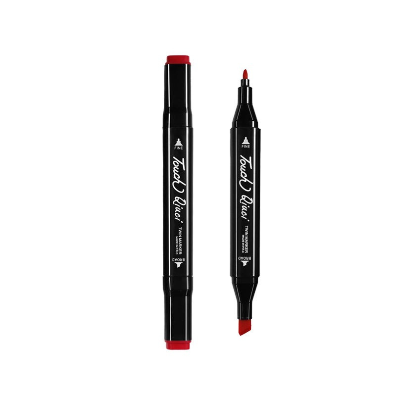 High Quality Dual-Tip Markers for Graphic Design and Typography and School Supplies
