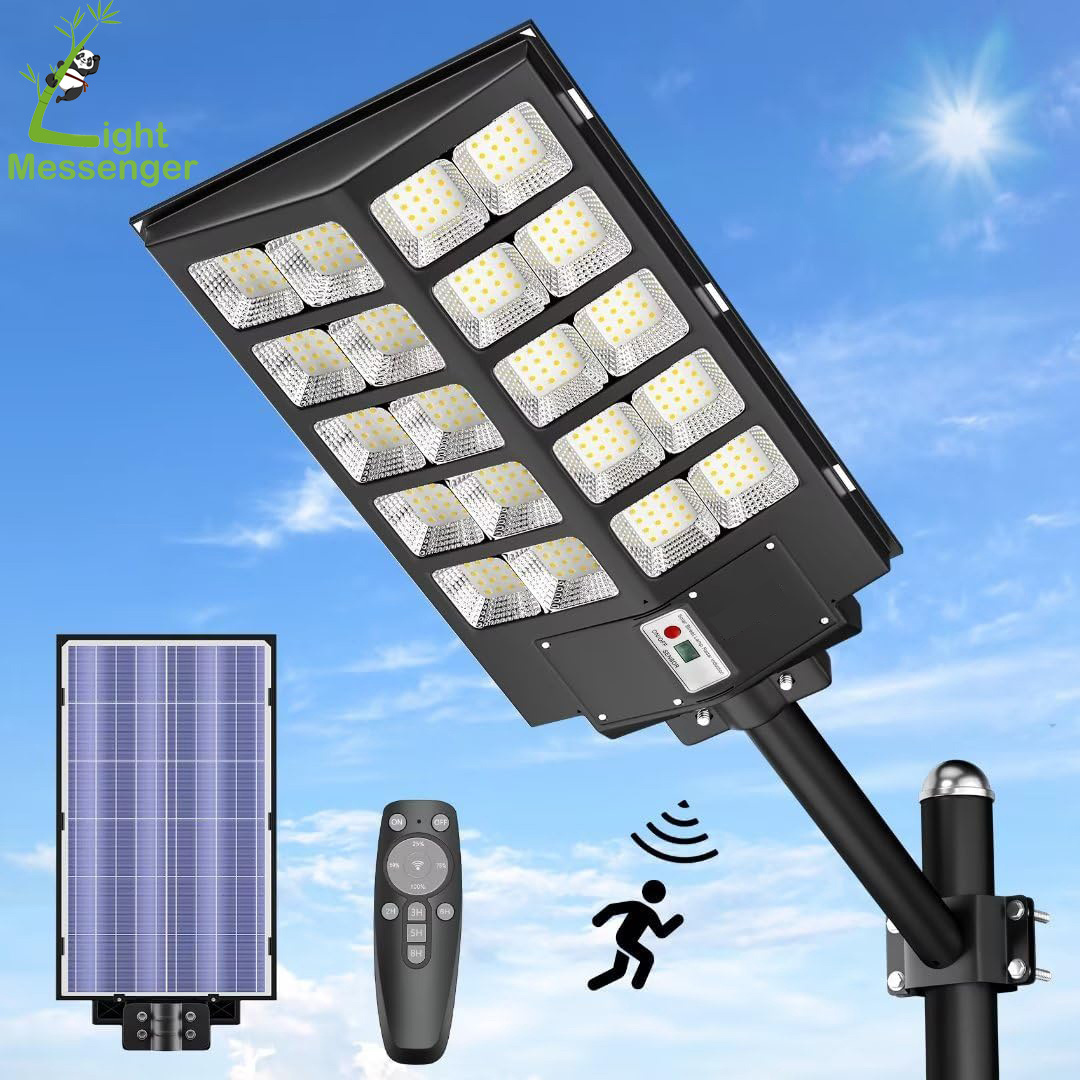 Hot Sale Factory Exterior Battery Lighting Garden Road Power Lights Wholesale Motion Sensor Flood Wall Integrated All in One Best Street Outdoor LED Solar Lamp
