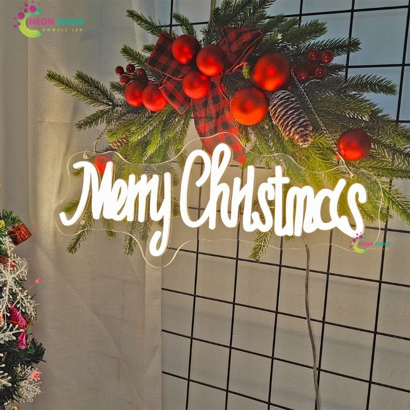 Wholesale Factory Direct Christmas Neon Gift Sign Light High Brightness RGB Waterproof Neon Signs