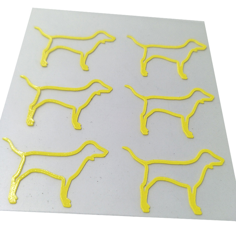 Wholesale 3D Silicone Heat Transfer Heat Transfer Vinyl for Clothing