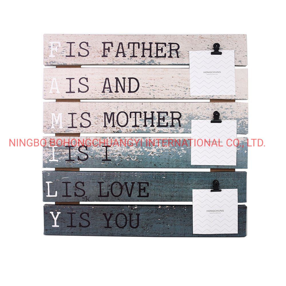 New Canvas Wall Frame with Clip for Home Decoration