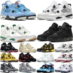 Wholesale Fashion Branded Shoes Aj4 Air Retro Women Men Sports Basketball Sneakers Factory in China Replica Online Store 1: 1 Putian Stock Shoe Sneaker