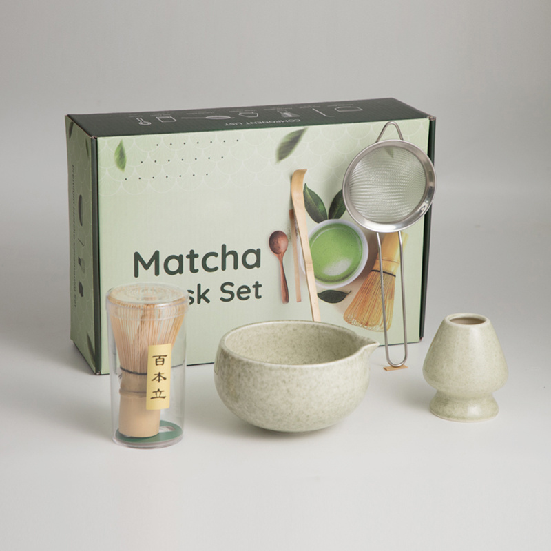 Factory Japanese Ceremonial Grade Matcha Kit Chinese Supplier Green Matcha Bowl Chawan