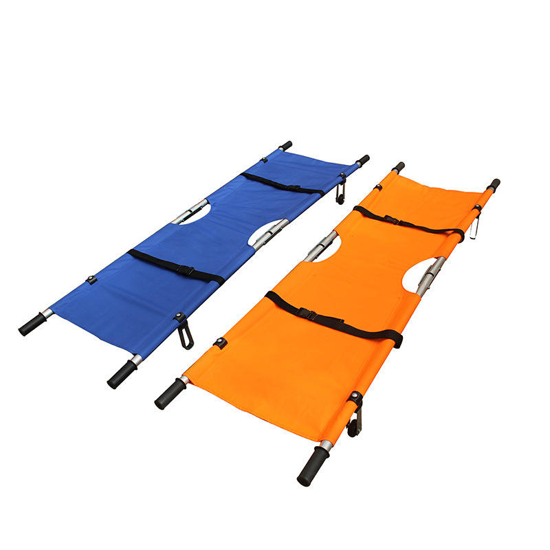 Factory Direct Sturdy and Lightweight Foldable Ambulance Stretcher Cheap Hospital Furniture