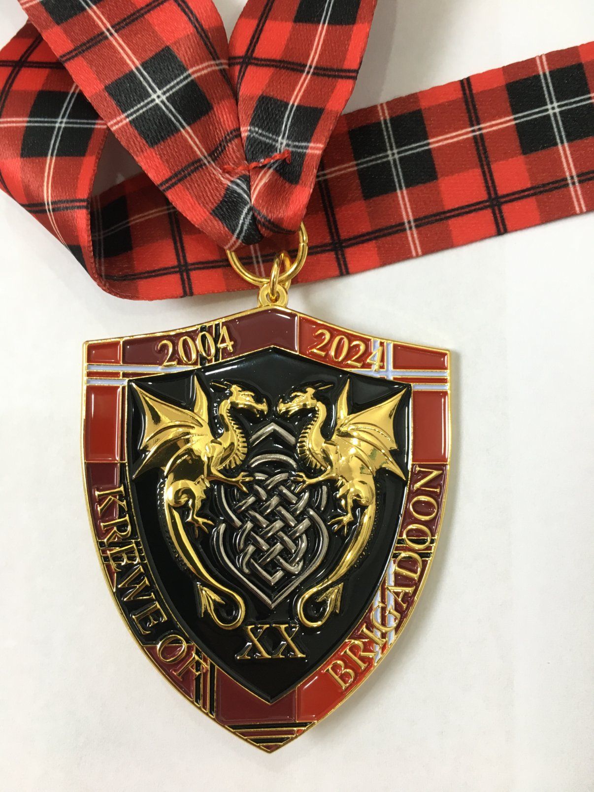 3D Hot Selling Dual Plating Zinc Die Cast Soft Enamel Medal with Lanyard