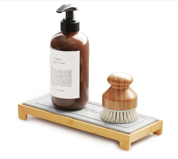 Kitchen Sponge Soap Holder Dispenser Countertop Dryingneat Instant Dry Sink Caddy Organizers