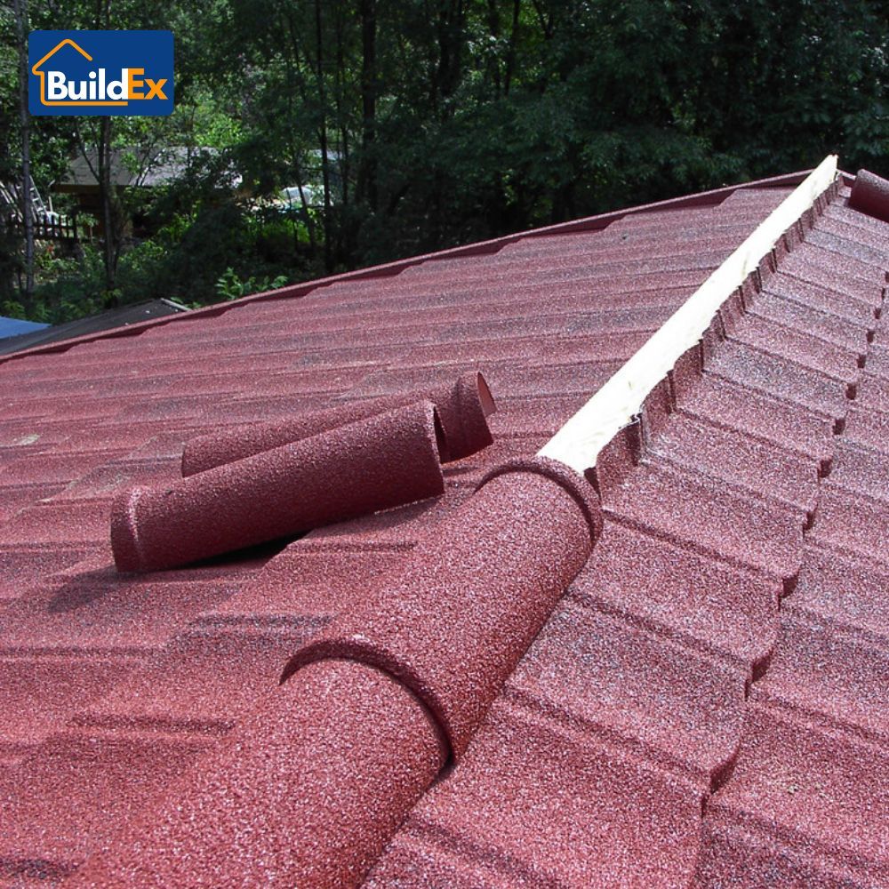 Stylish Stone Coated Roofing Metal for Modern Home Designs