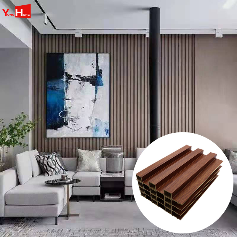 Top Quality PVC Co-Extrusion Home Decor Decoration Indoor Panel De Pared WPC Wall Panel