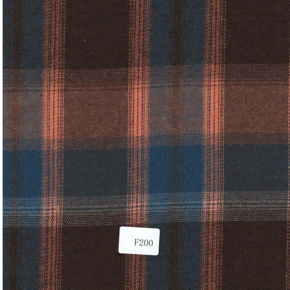 Warm Plaid Yarn Dyed Flannel for Winter Loungewear