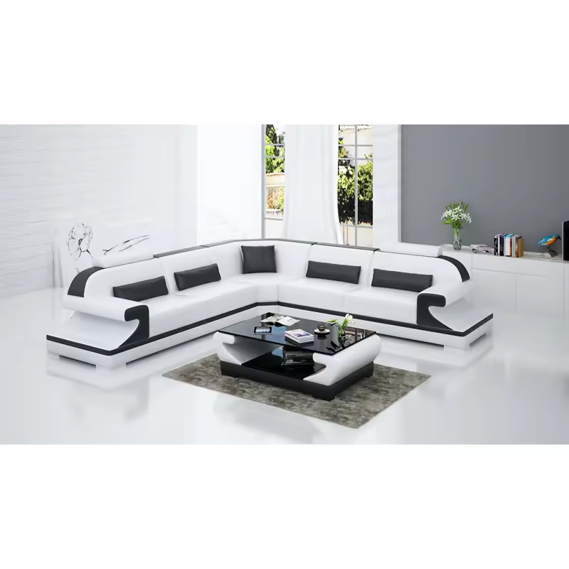 Green Fabric Full Body Leather Latest Italia Luxury Sofa With Wedding Guangdong Modern Children Leisure Circular Furniture Sofa