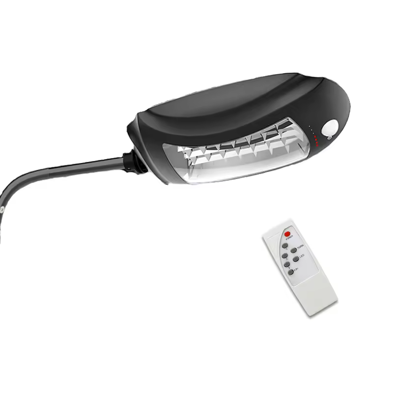 Easy Power Remote Control Solar Street Lights 3 Work Modes 15 Hours Lighting Time Solar Floor Lamp Waterproof