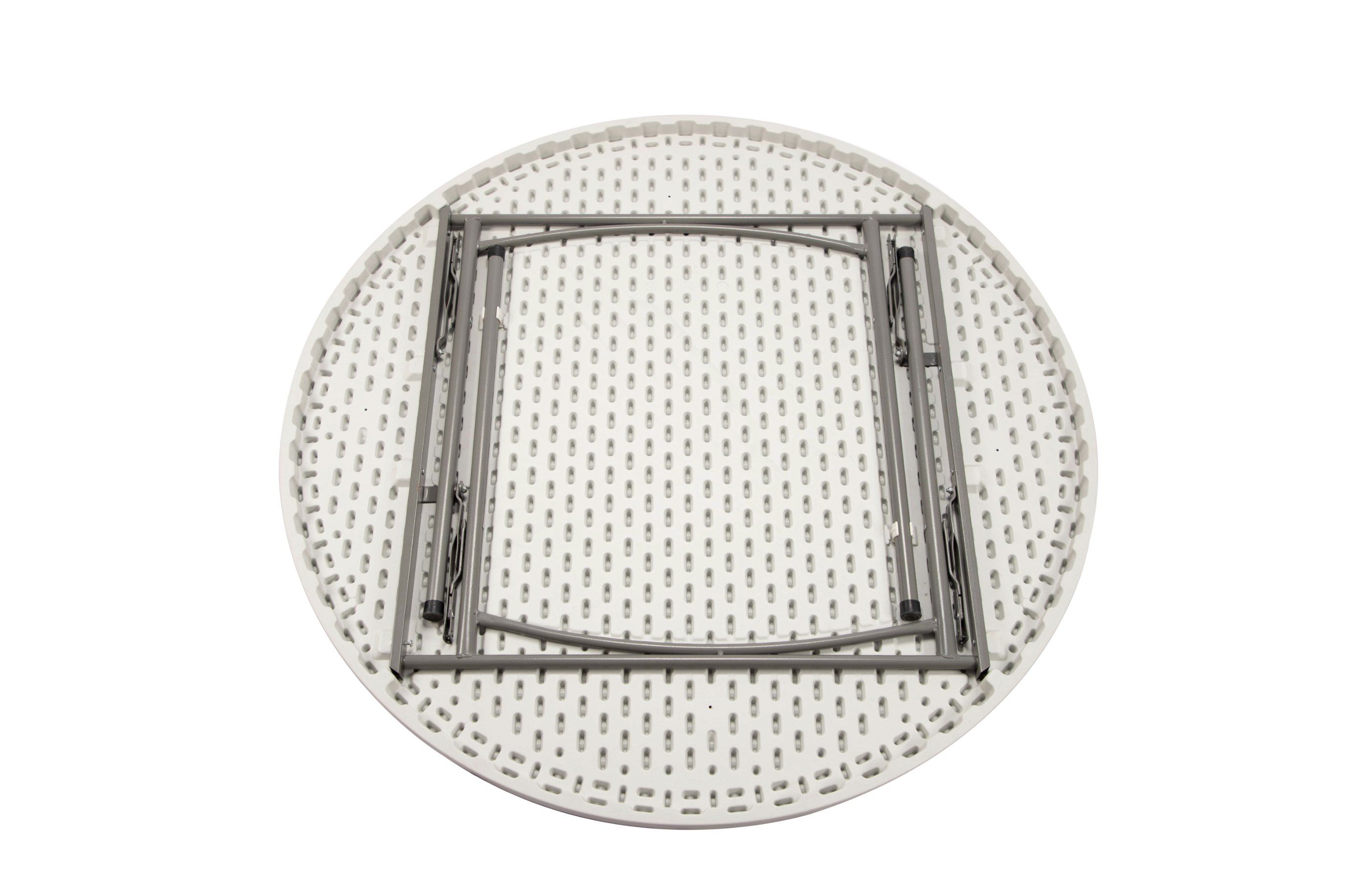 Outdoor Nice Folding Round Table/One PC Solid Panel Round Banquet Table/Stand Treat Us Bistro Dinner Table