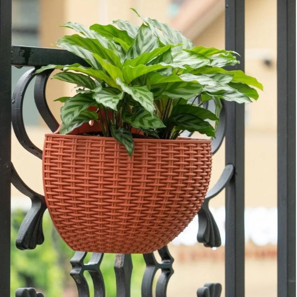 Hanging Wall Planter Pot Detachable Hook Flowerpot Decoration Vase Bl19882